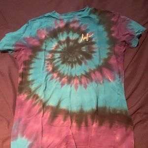 HUF tie dye shirt